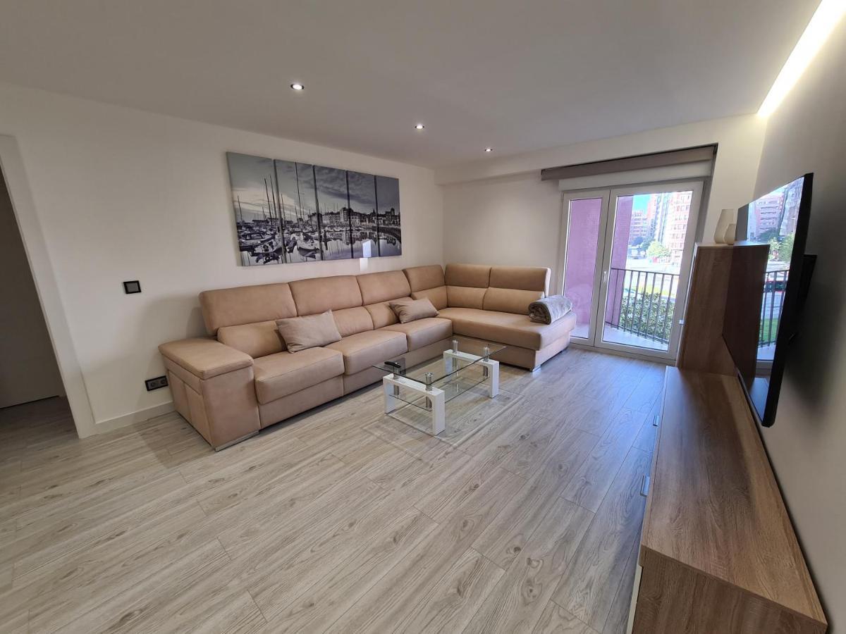 104A Apartamento Para 8 Personas Gijón Buitenkant foto